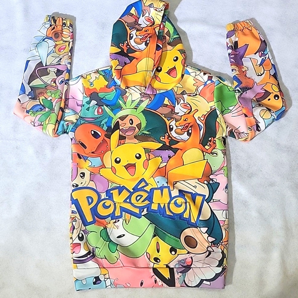 Pokemon hoodie for kids sz M